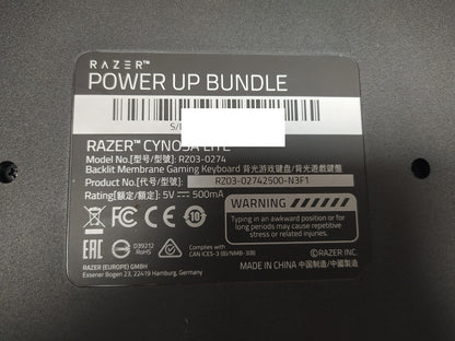 Razer Power Up Bundle Esports-Spielset, schwarz, I37751