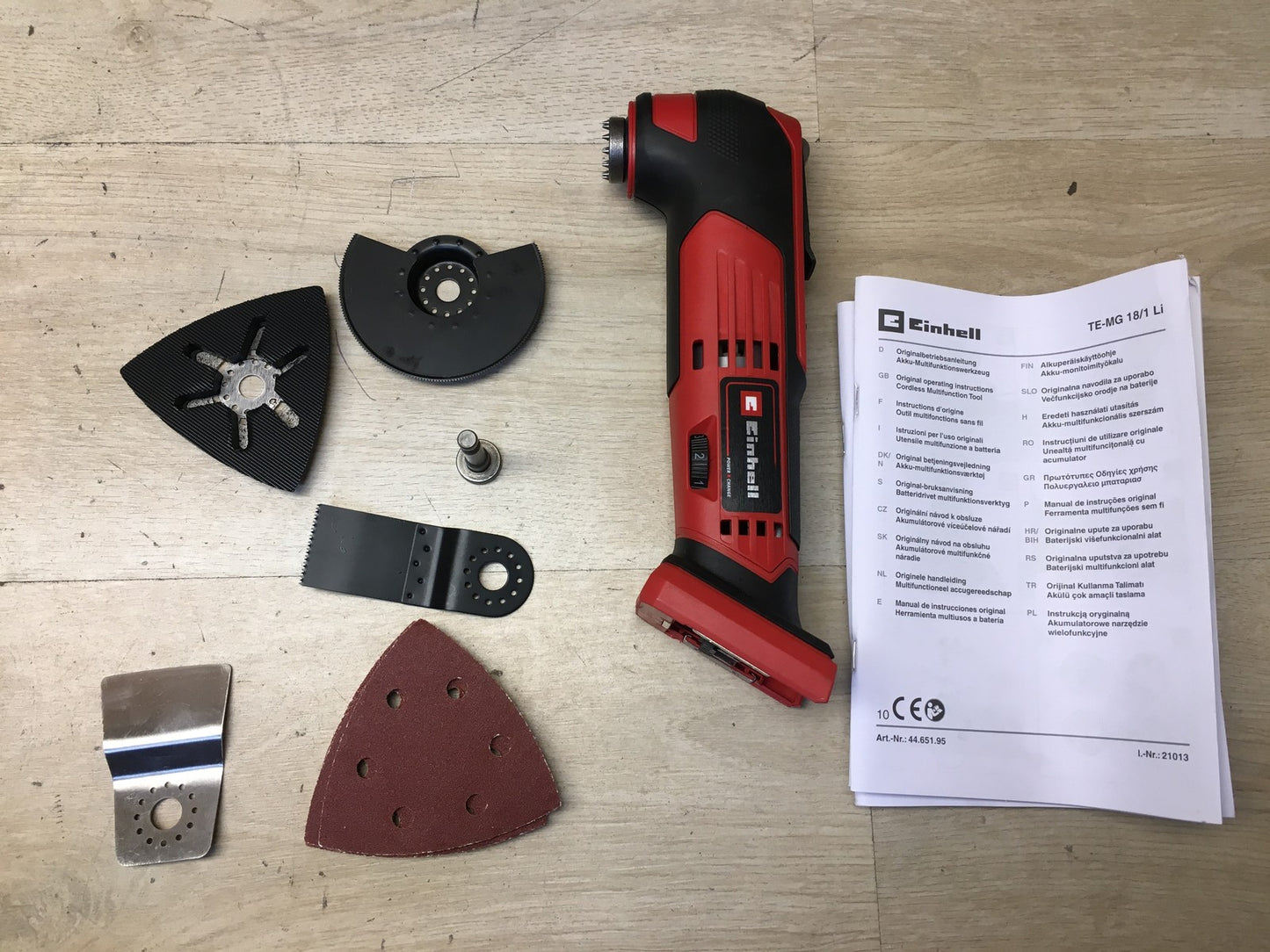 Einhell Expert TE-MG 18/1 Li Akku-Multifunktionswerkzeug solo, I38419