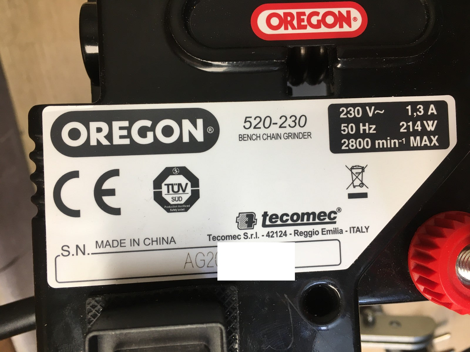 Oregon 520-230 Sägeketten-Schleifmaschine, I38367