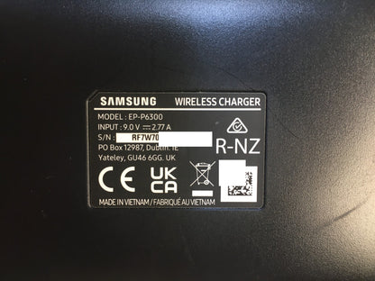 Samsung Wireless Charger EP-P6300 Ladegerät Induktiv, I39144