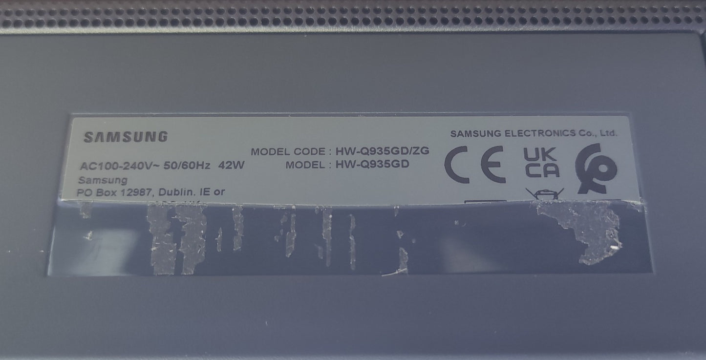 Samsung HW-Q935GD Soundbar 9.1.4 Heimkino Komplett Set, I39151