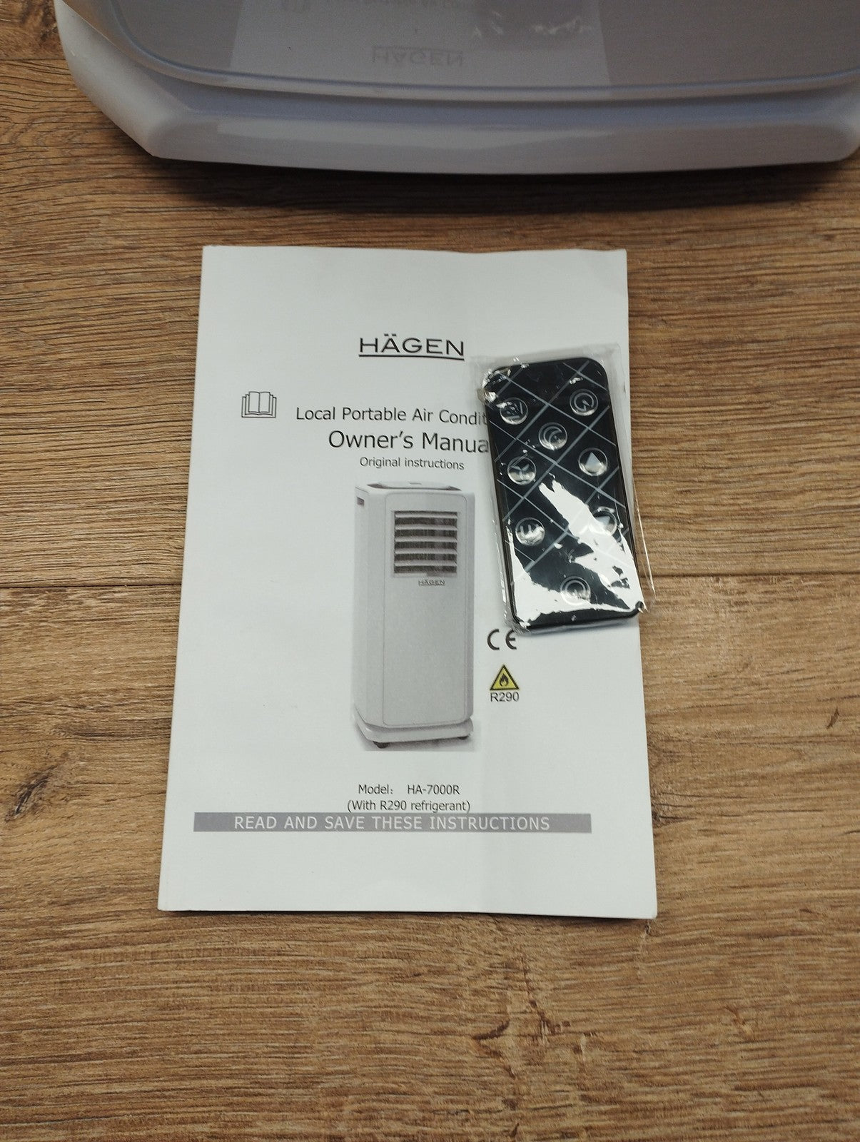 Hägen mobile Klimaanlage HA-7000R, 7000BTU, Klimagerät, I39674