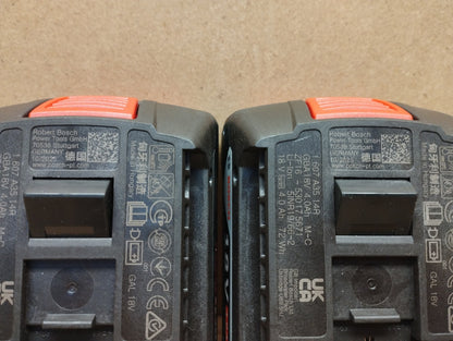 Bosch Professional Starterset 2x4.0Ah Akku + Ladegerät GAL 18V-40, I39906