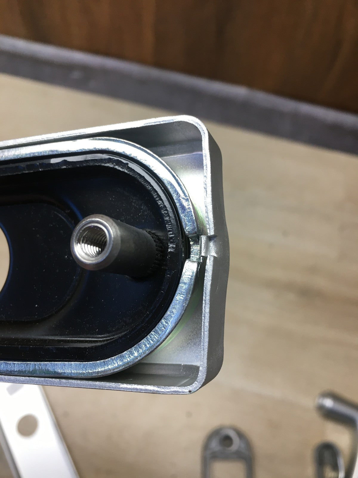 ABUS Tür-Schutzbeschlag KLZS714 F1, mit Zylinderschutz eckig, aluminium, I38482