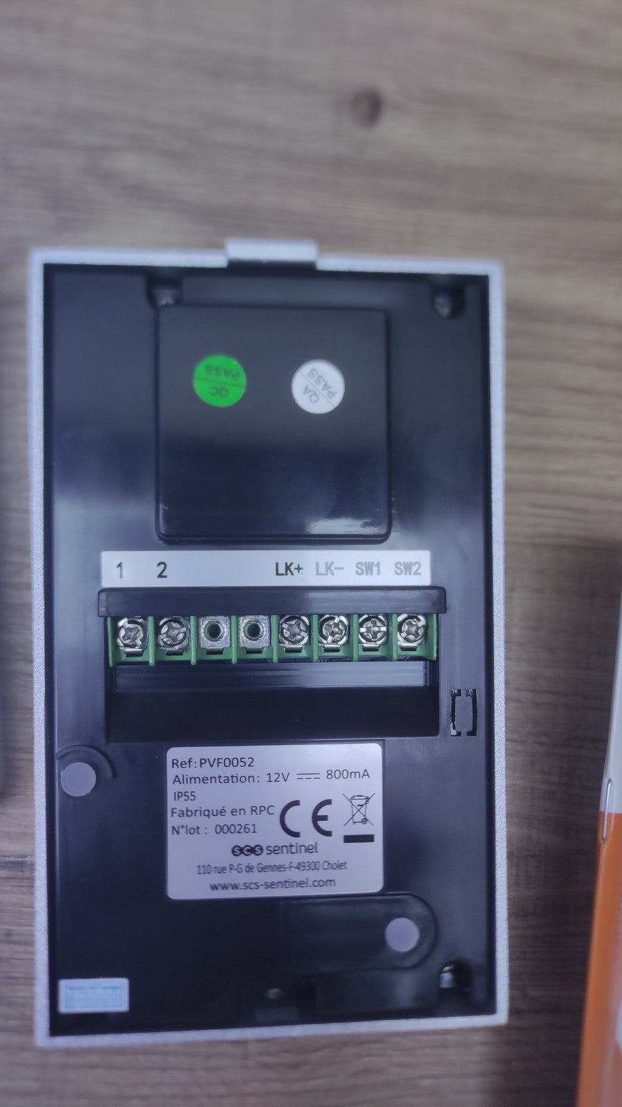 SCS Sentinel PVF0052 Video-Türsprechanlage, I38673