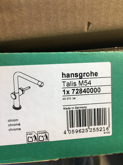 Hansgrohe Talis M54 Küchenarmatur 72840000, Wasserhahn, I39900