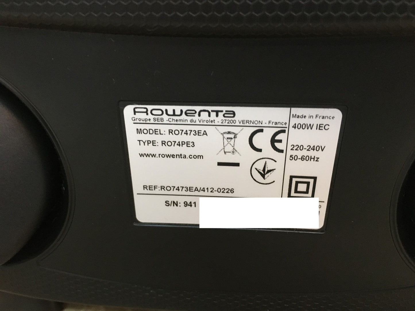Rowenta Silence Force Allergy+ Bodenstaubsauger RO7473, mit Beutel, I39300