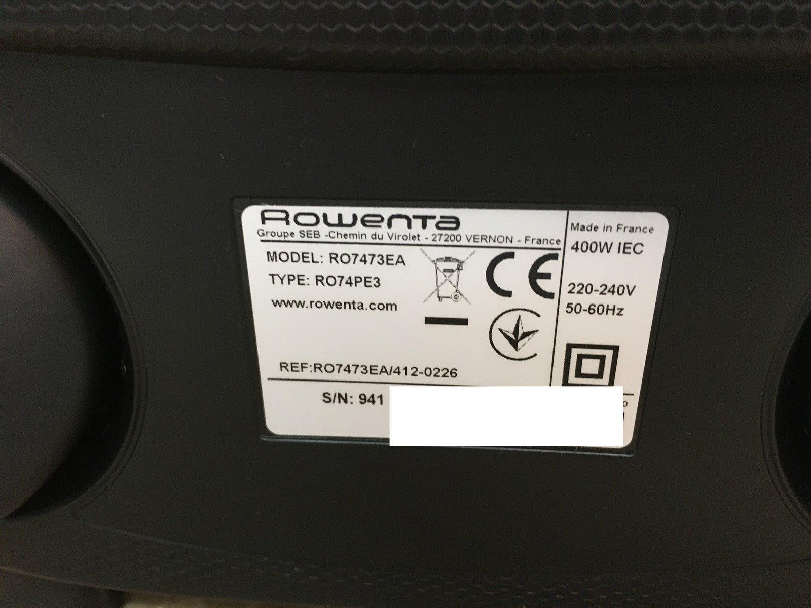 Rowenta Silence Force Allergy+ Bodenstaubsauger RO7473, mit Beutel, I39300