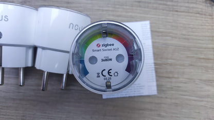 NOUS A1Z ZigBee Smart Steckdose mit Energieüberwachung, 10A, 3 St., I36995