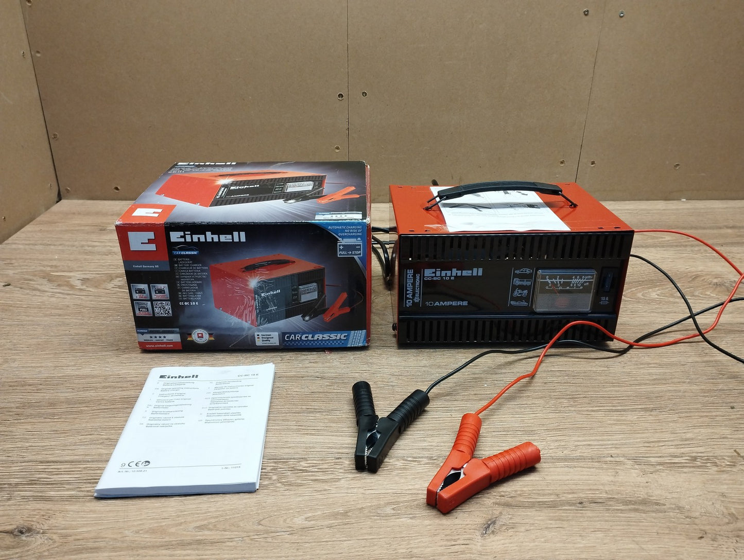 Einhell Kfz-Ladegerät CC-BC 10 E (1050821), 12 V, I40004