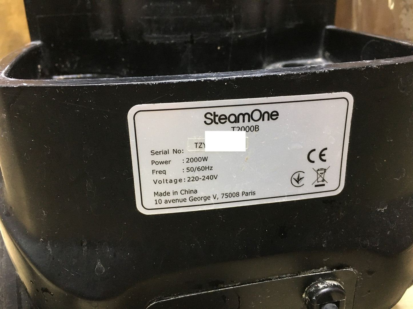 SteamOne T2000B Dampfbügeleisen, 2000W, vertikal, I35603