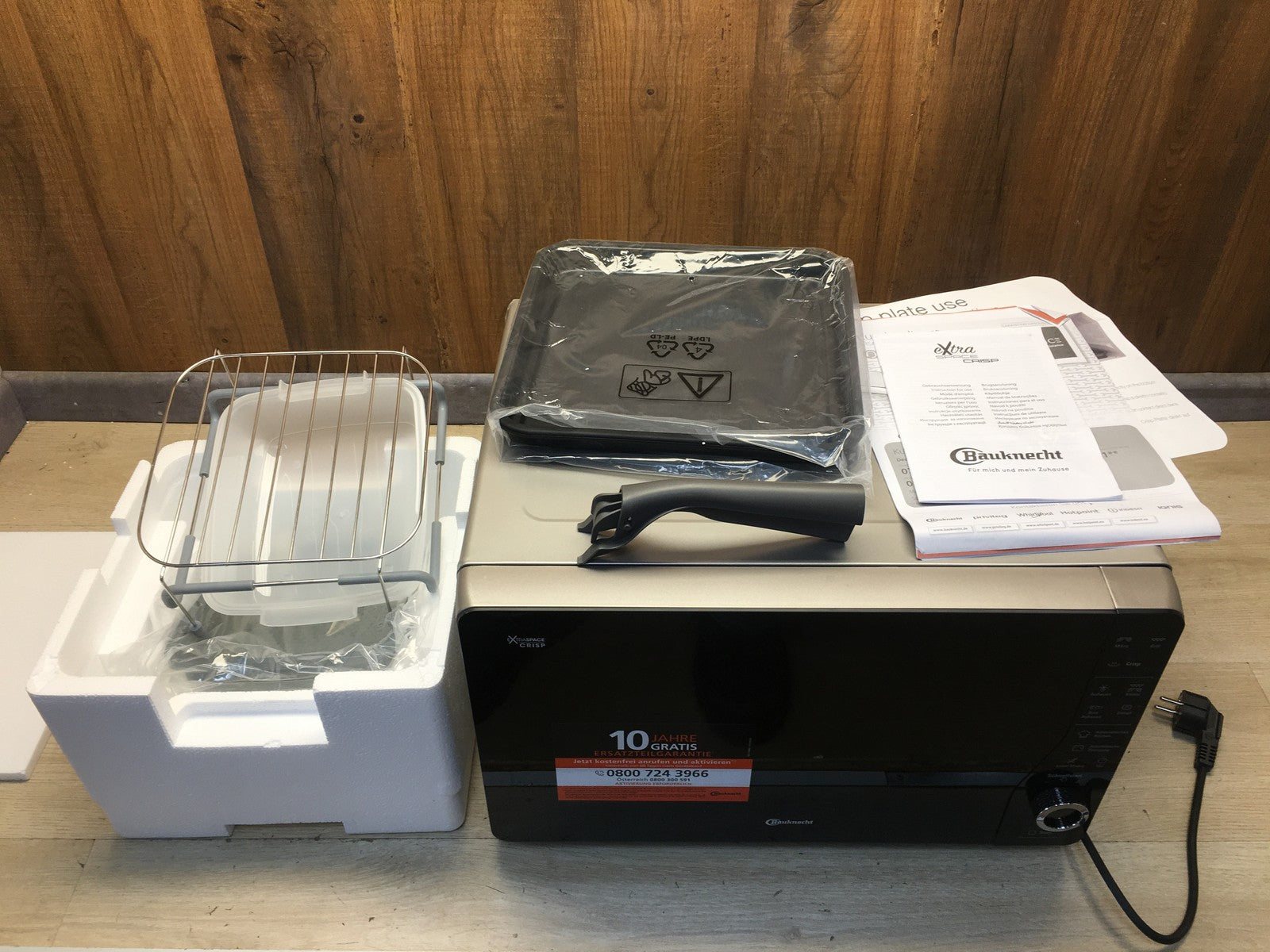 Bauknecht MW 427 SL Mikrowelle mit Grill, 800 W, 25 L, I38993