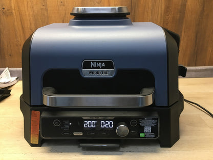 Ninja Woodfire Pro Connect XL Elektrischer BBQ Smoker Grill OG901EUAMZ, I37719
