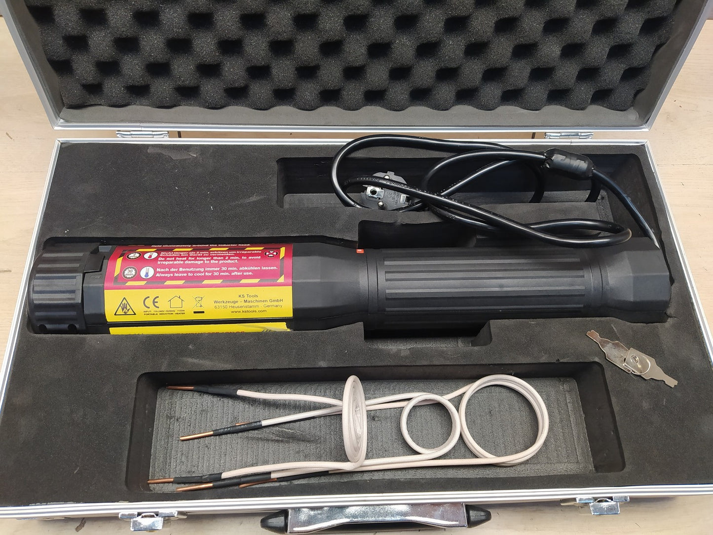 KS Tools 500.8605 Induktions-Heizpistolen-Satz 1000W I36024