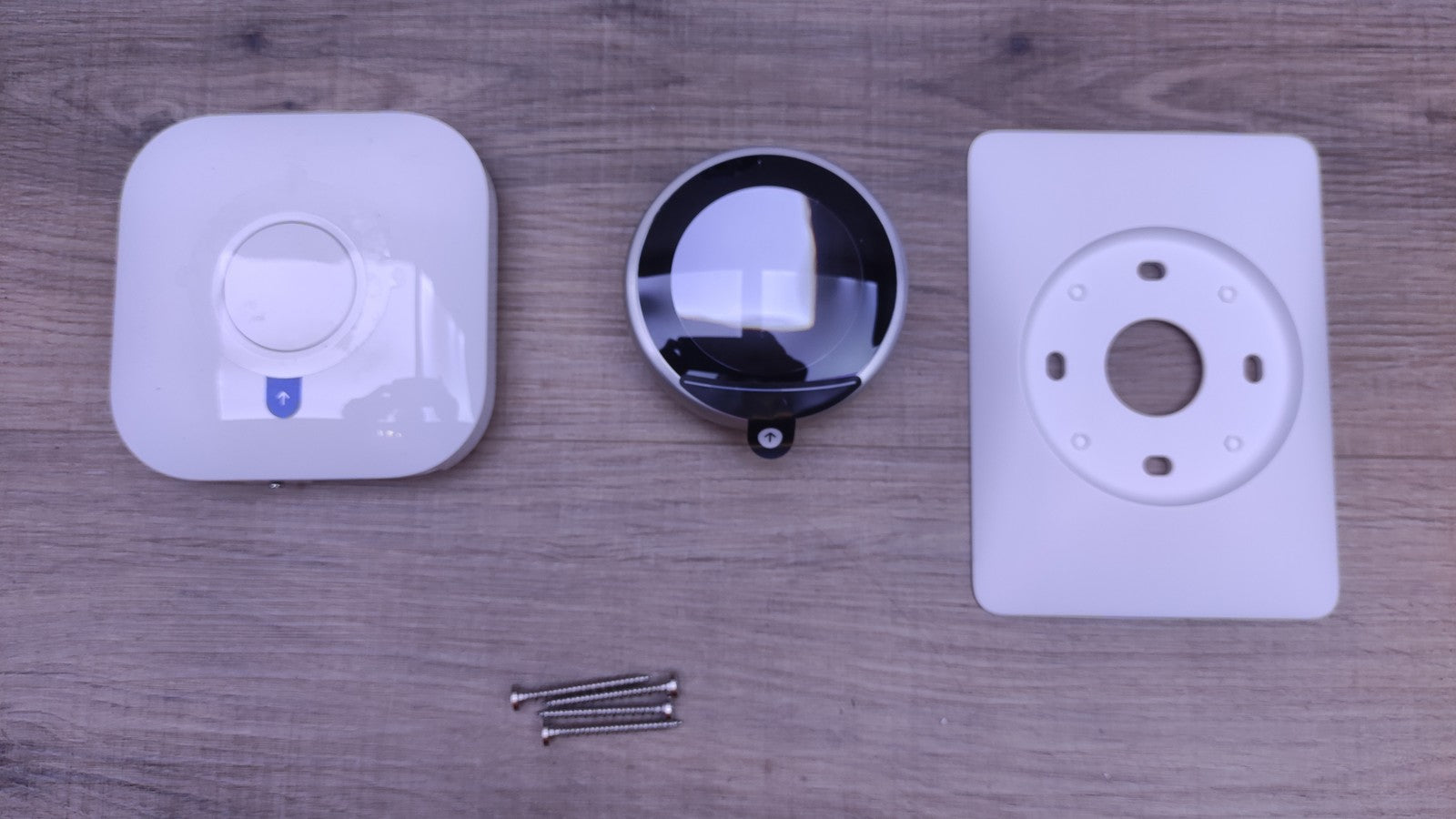 Nest Lernfähiger Thermostat Dritte Generation T3010FD, silber, I34431