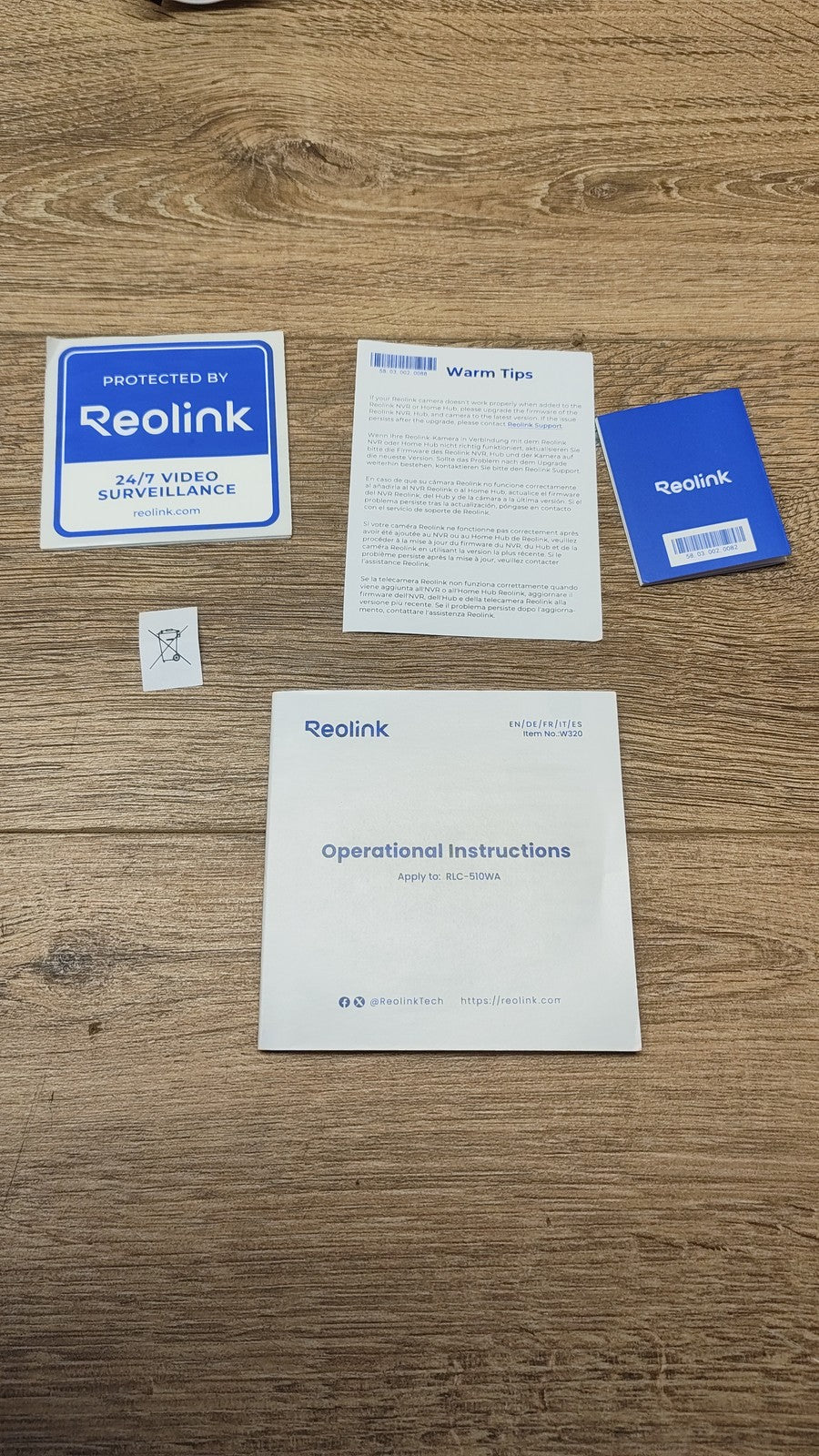 Reolink 5MP WLAN Überwachungskamera RLC-510WA, Aussen, I40034