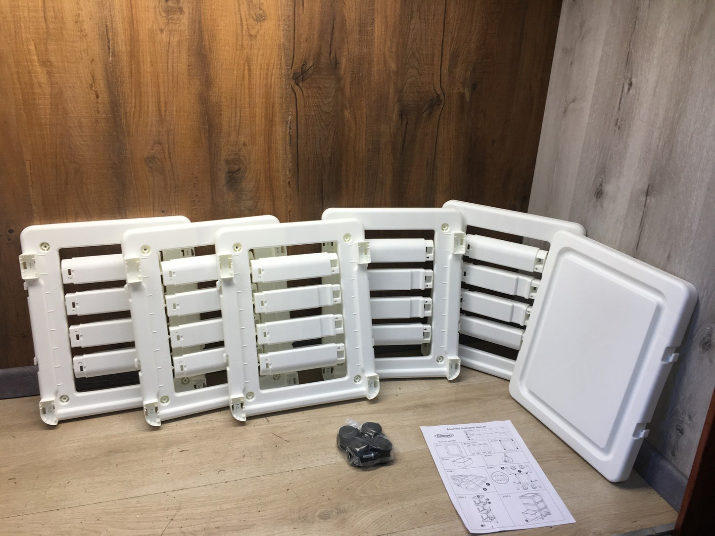 Cetomo Schubladenbox, 5 Schubladen, Aufbewahrungsturm mit Rollen, I39880