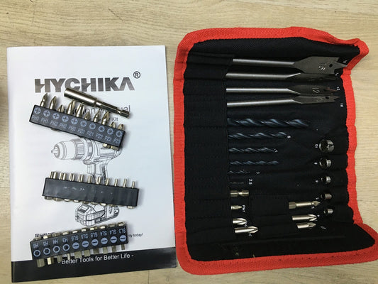 HYCHIKA Akkuschrauber ML-CD182-180KSC, 18V 2.0Ah Akku, I35027