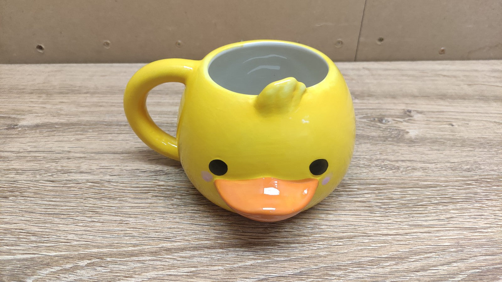 WXYTXHYQ Kleine gelbe Ente Keramiktasse mit Cartoon-Motiv, I39706