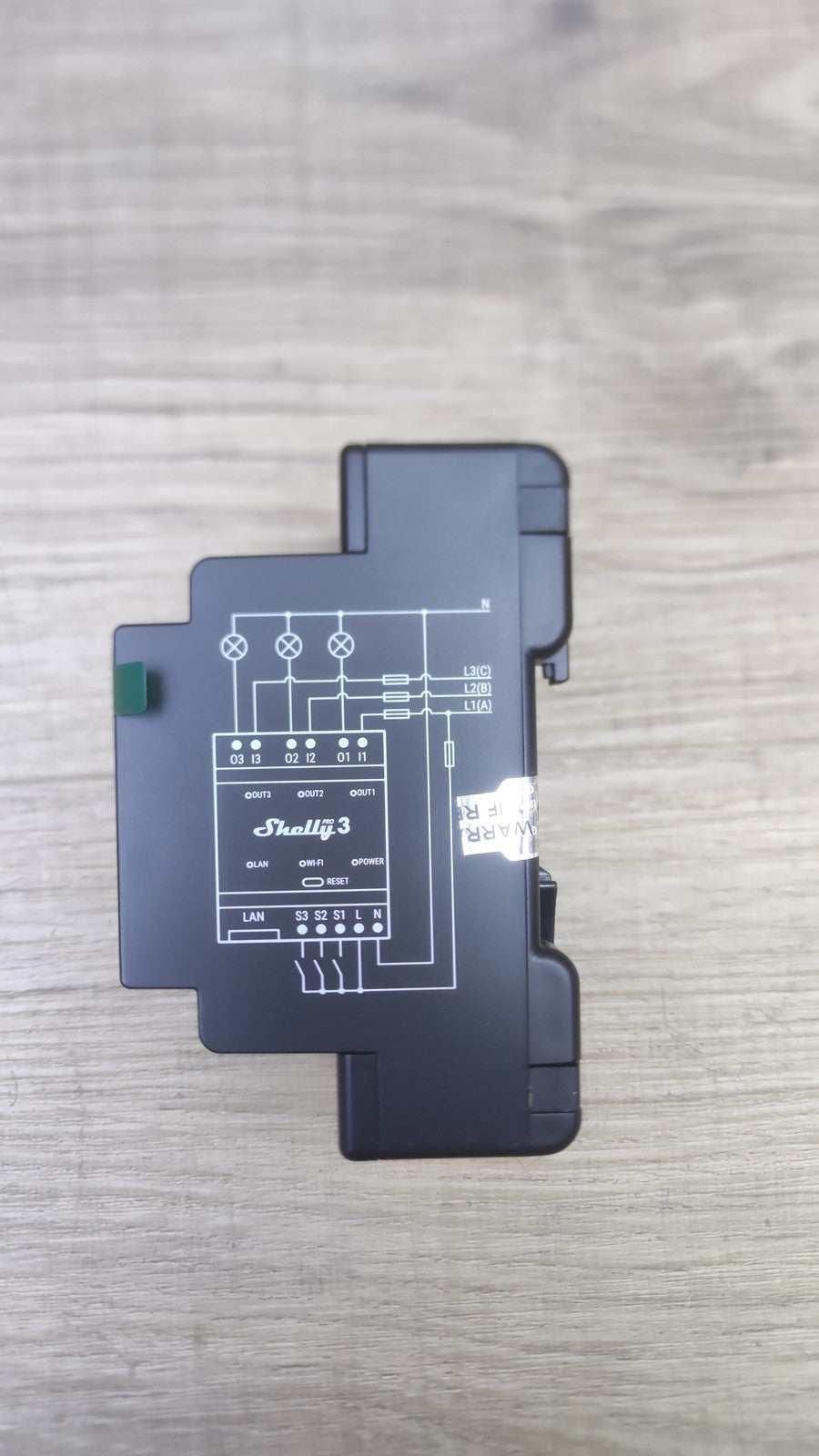 Shelly Pro 3 Wlan, LAN & Bluetooth 3 Kanäle Smart Relais, I38543