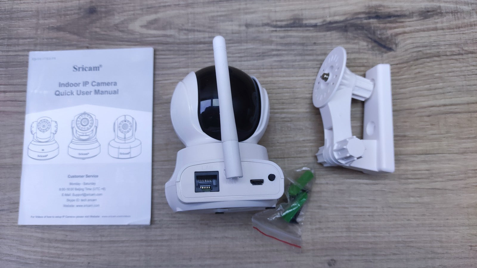 Sricam SP019 720P Sicherheit WiFi IP Übewrwachungskamera I36284