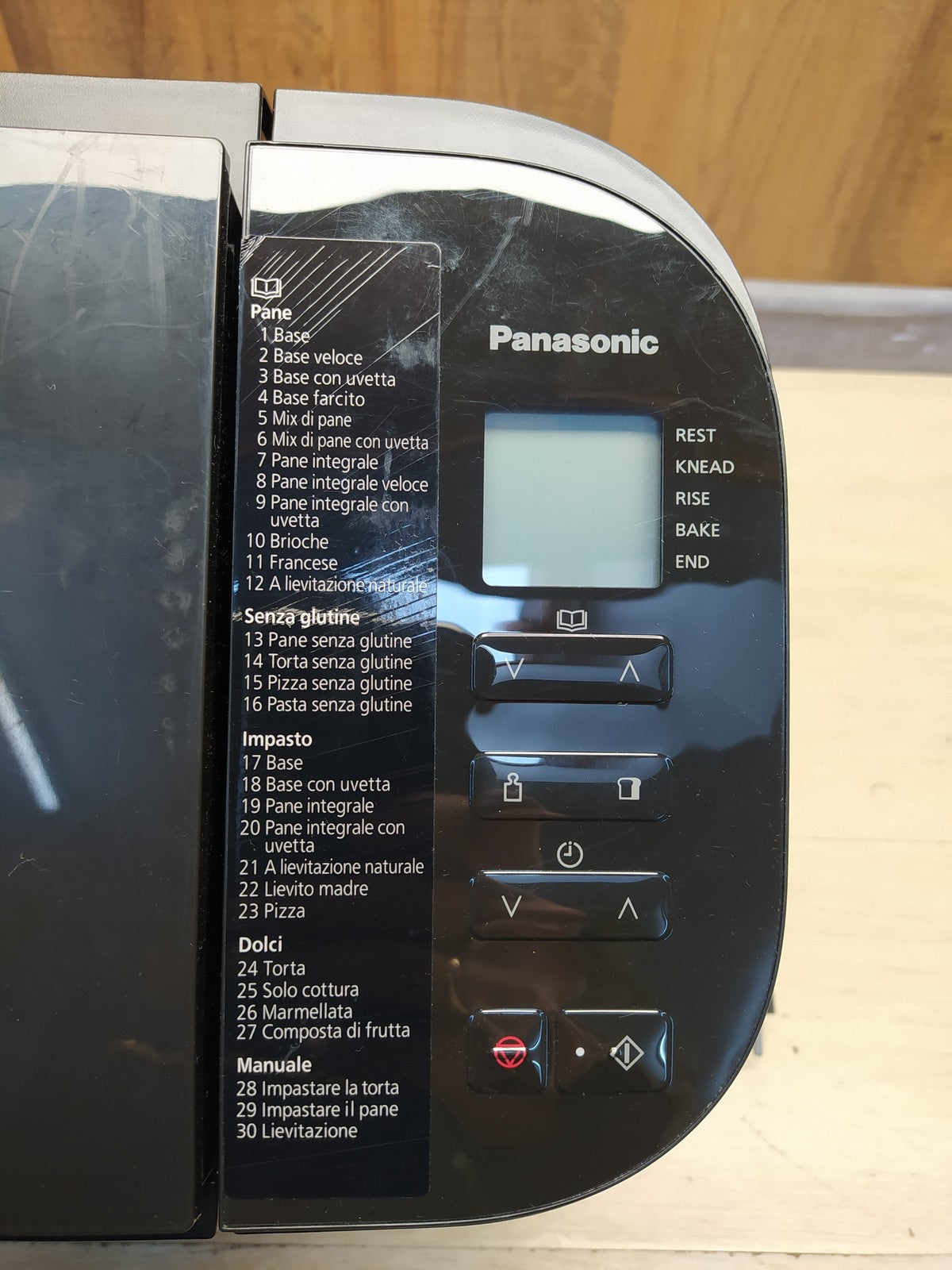 Panasonic SD-R2530 Automatischer Brotbackautomat, I36342