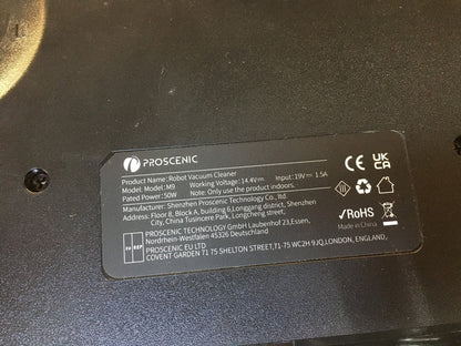 Proscenic M9 Saugroboter mit Wischfunktion, Absaugstation, I35800