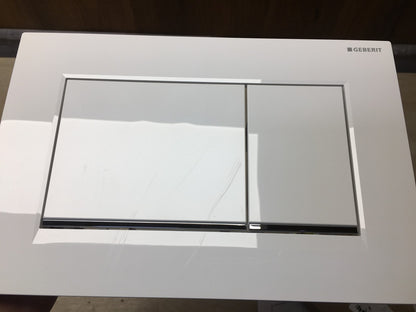 Geberit 115883KJ1 Betätigungsplatte SIGMA30 weiß, 2-Mengen-Spülung, I37449