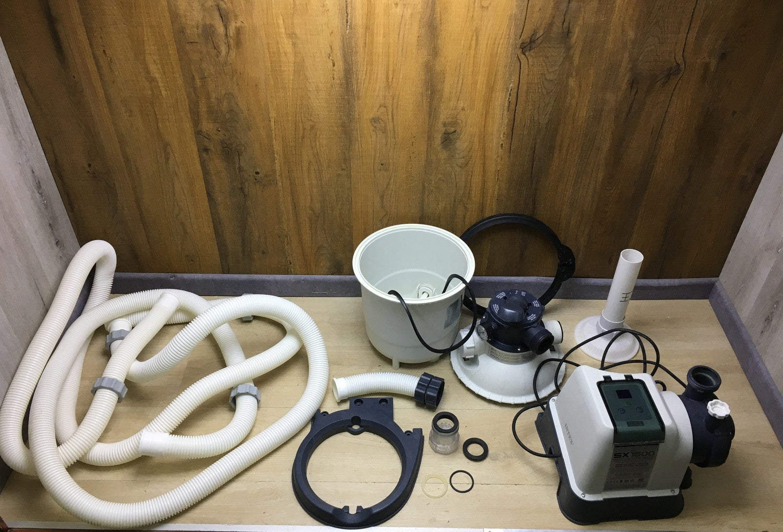 Intex Krystal Clear SX1500 Sandfilteranlage Weiß (26644), I35283
