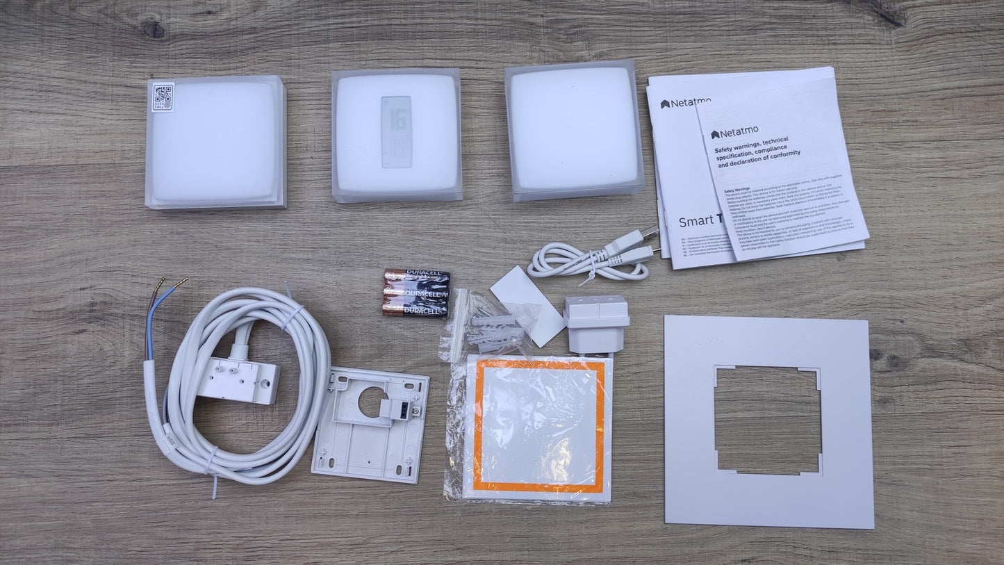 Netatmo NTH01 Intelligenter Thermostat für individuellen Kessel, I34601