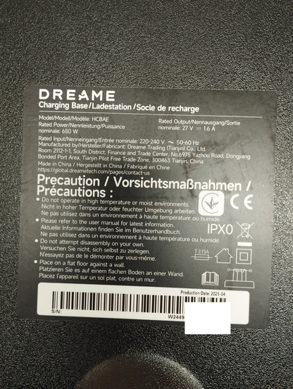 Dreame H15 Pro Heat Kabelloser Standstaubsauger HHR48A, I39506