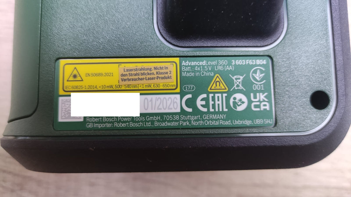 Bosch Kreuzlinienlaser AdvancedLevel 360 mit Stativ