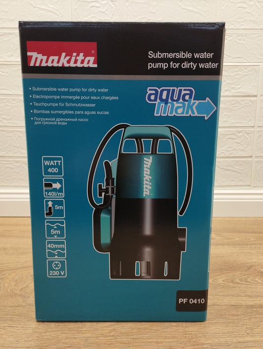 Makita PF0410 elektrische Tauchpumpe, Schmutzwasser