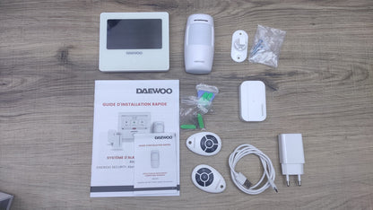 Daewoo AM301 Alarmanlage Set, Zentrale mit Touchscreen, I35537