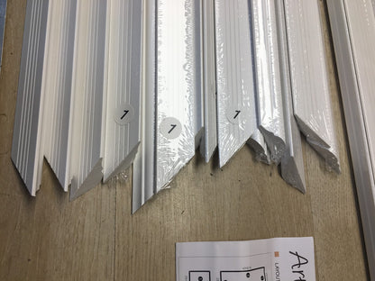 Art3d Vorgeschnittenes Wandform-Set, 6-teilig, I38629