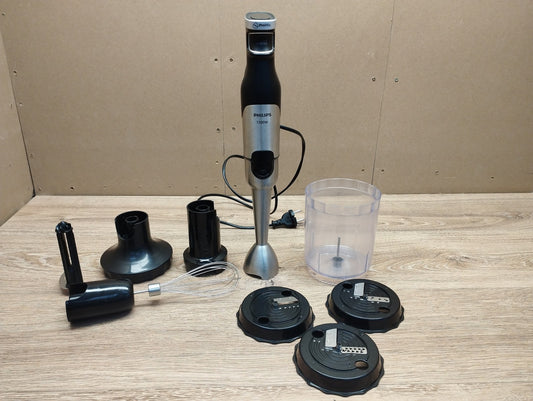 Philips HR2684/00 Stabmixer inkl. Schneebesen, Spiralizer, 1200W, I39616