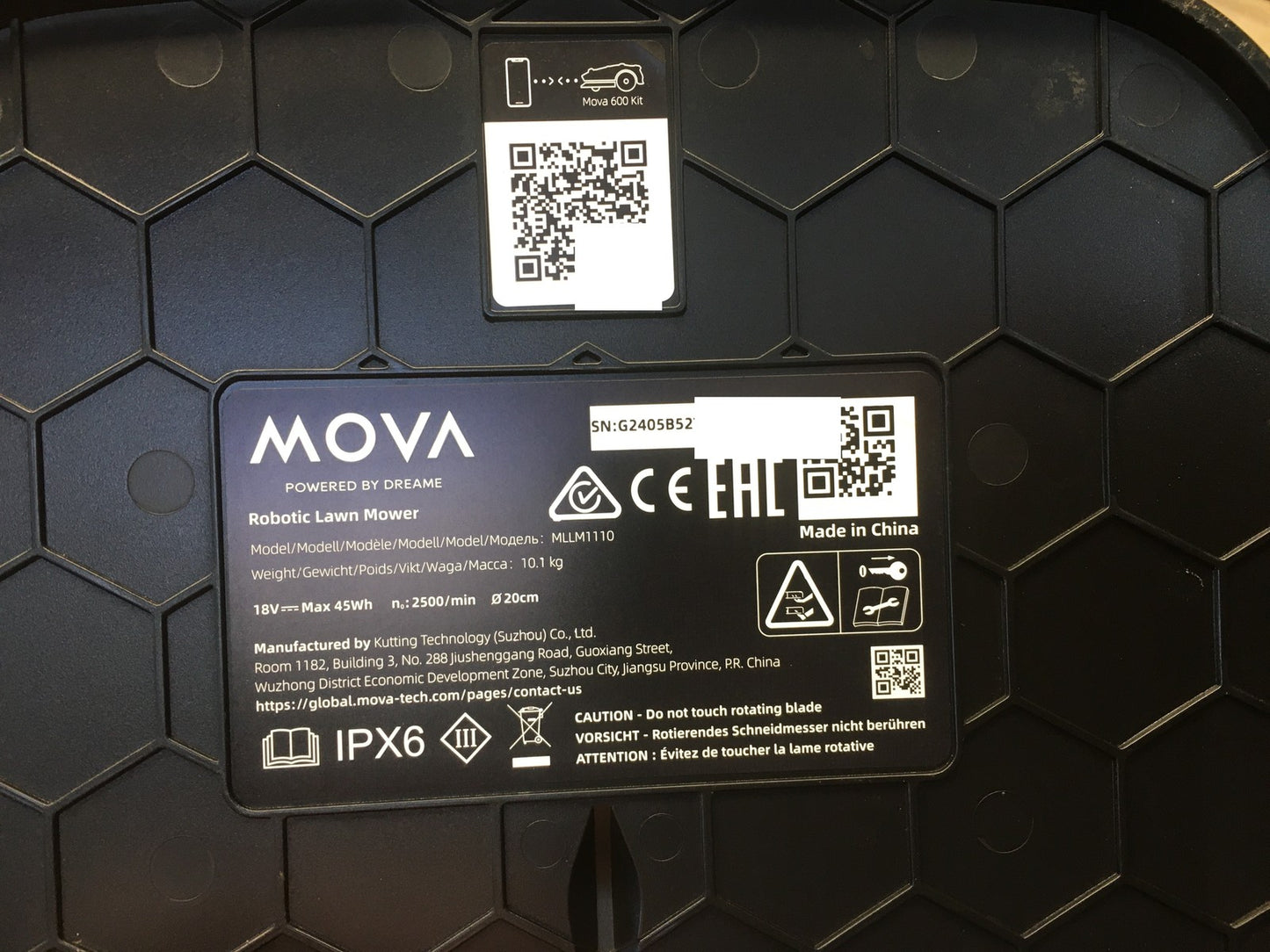 Dreame MOVA 600 Rasenmäher Roboter (MLLM1110), I38185