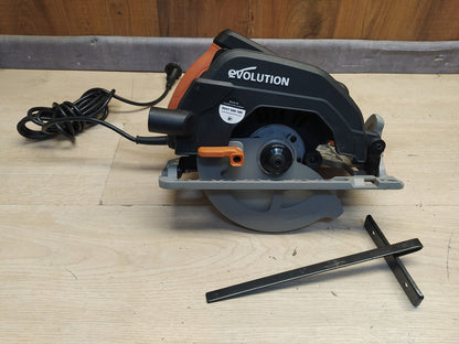 Evolution Power Tools 027-0003C R185CCS Mehrzweck-Kreissäge, 185 mm 230V, I38601