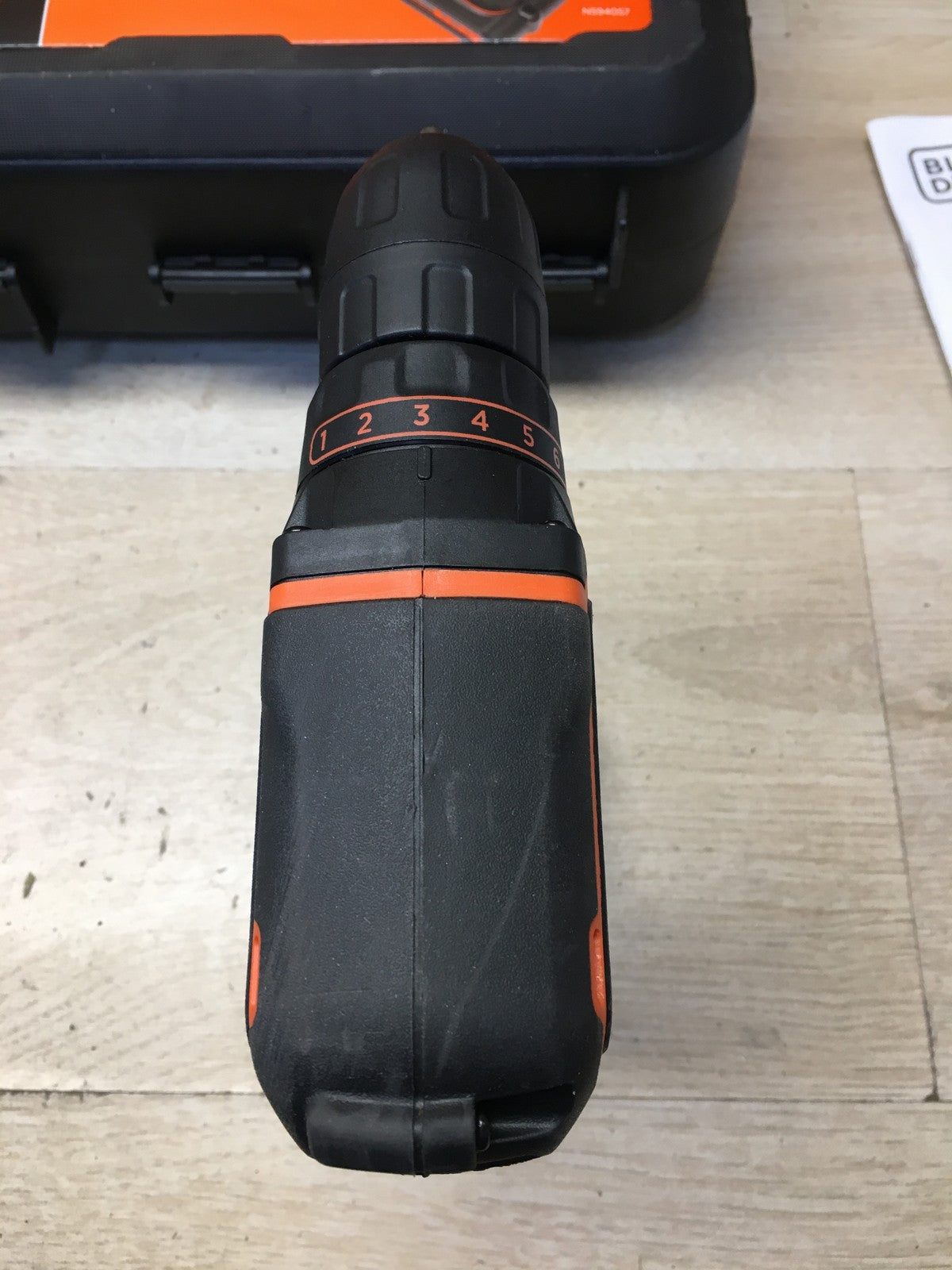 Black&Decker BDCDC18K Akku-Bohrschrauber ohne 2 Akkus 1.5Ah, I38462