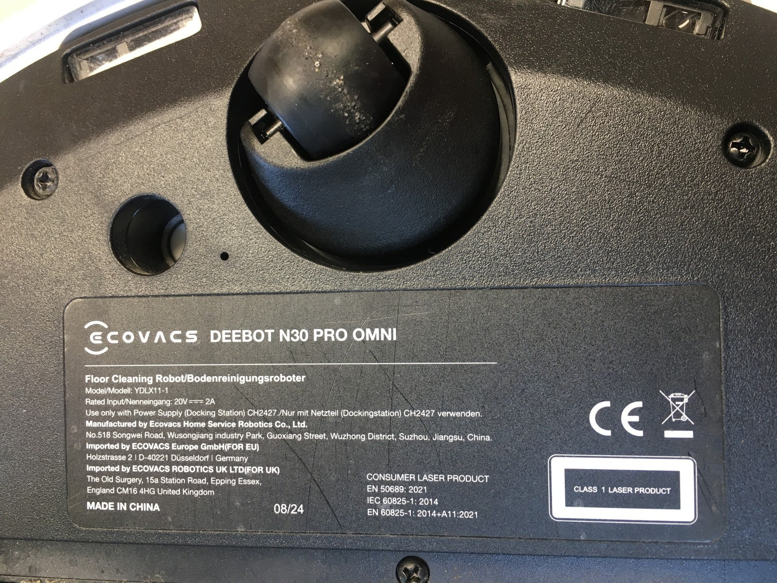Ecovacs Deebot N30 Pro Omni Saug-/Wischroboter YDLX11-1, I39752