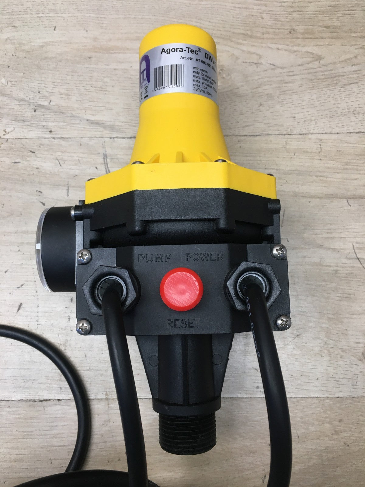 Agora-Tec DWv-3 Pumpe Steuerung Druckschalter, I37935