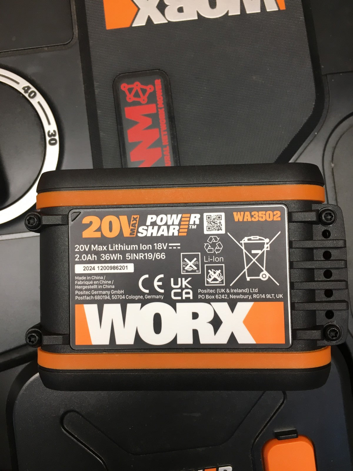 WORX Landroid Vision M600 Mähroboter ohne Begrenzungskabel WR206E.1 I37341