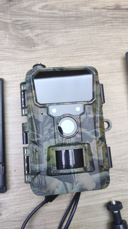 WOLFANG 4G/LTE Wildkamera Solar WT07, 2K 48MP Live Übertragung, I41055