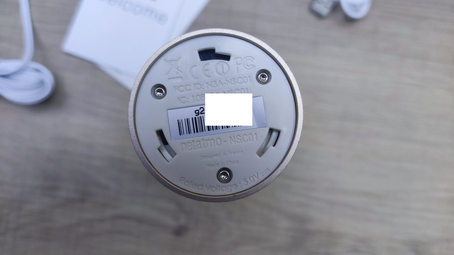 Netatmo Smart Indoor Überwachungskamera NSC01-AMZ innen, I35640