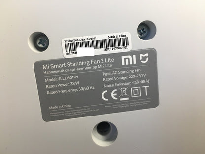 Xiaomi Mi Smart Standing Fan 2 Lite Tisch- & Standventilator, I38395