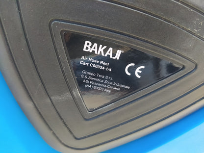BAKAJI C06054 Schlauchtrommel, 30 m, Anschluss 1/4 Zoll, I37258