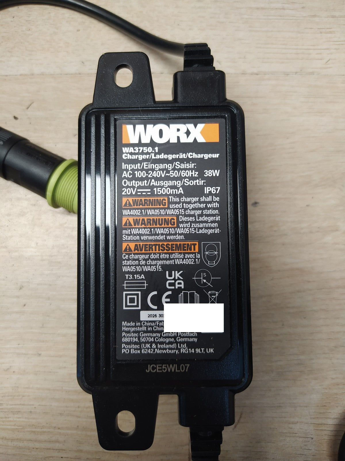 WORX Landroid Vision M600 Mähroboter ohne Begrenzungskabel WR206E.1 I38959