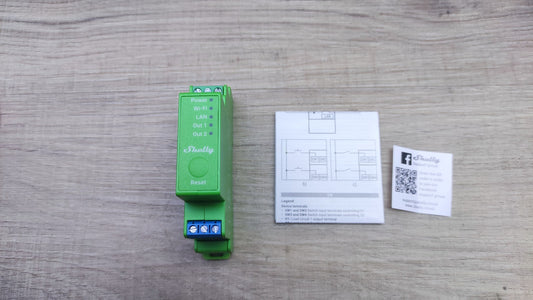 Shelly Pro Dimmer 2PM 2-Kanal-DIN-Hutschienen-Smart-Dimmer, I37291