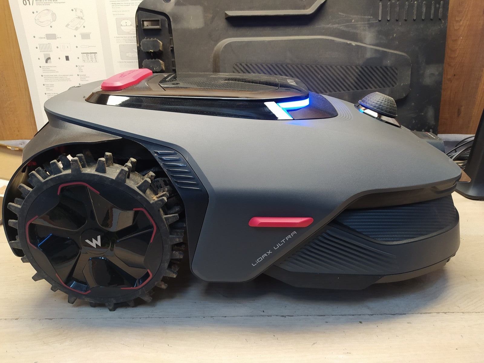 MOVA LiDAX Ultra 1200 Mähroboter ohne Begrenzungskabel MXXM4100, I37980