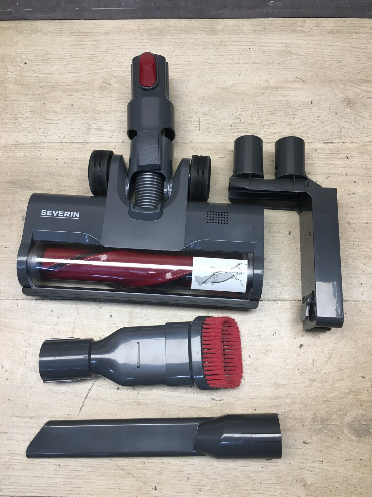 SEVERIN HV 7164 Stiel- und Handstaubsauger, leistungsstark, I38789